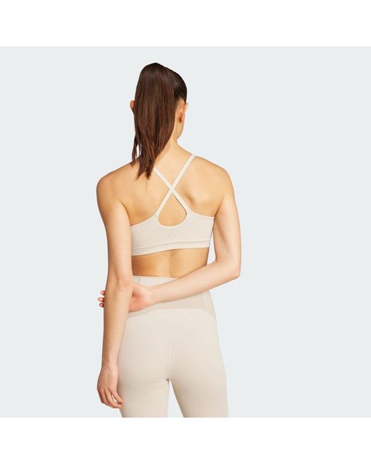 Adidas Natural All Me Light Support Bra