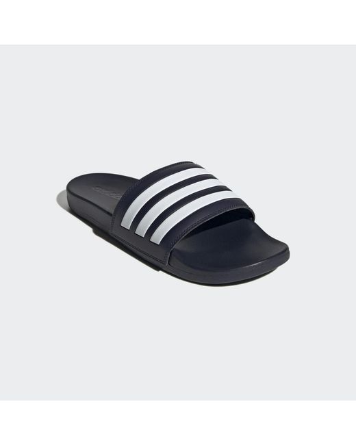 Adidas Blue Adilette Comfort Slides