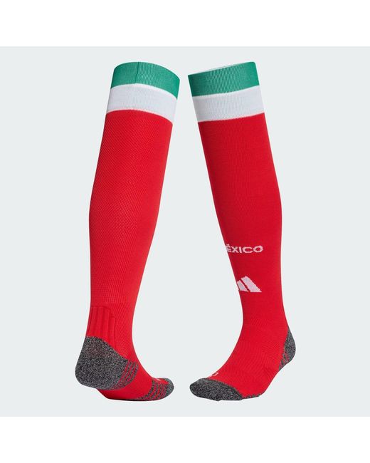 Calcetines De La Primera Equipación De México 26 Adidas de color Red
