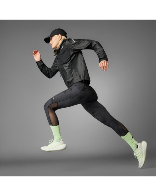 Adidas Gray Ultimate Print 7/8 Leggings