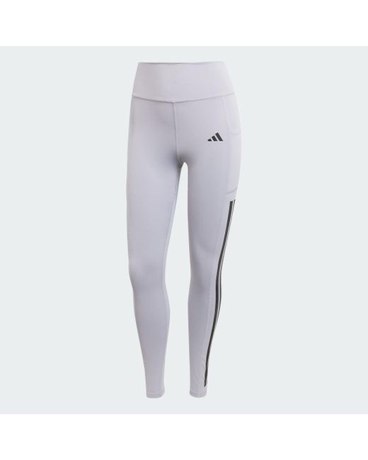 Adidas Multicolor Optime 3-Streifen Full-Length Leggings
