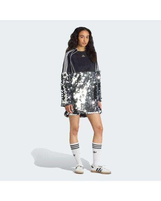 Mini Abito Adilenium Stagione 4 Teamgeist Sequins di Adidas in Black