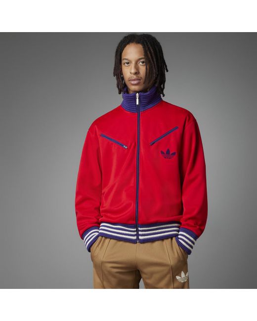 Chaqueta Adicolor Heritage Now New Montreal 22 adidas de hombre de color  Rojo | Lyst