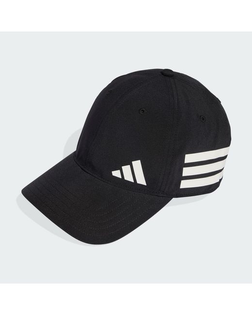 Cappellino 3 Stripes Training Essentials di Adidas in Black