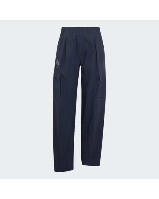 Adidas Blue Terrex Xploric Clima365 Cargo Tracksuit Bottoms