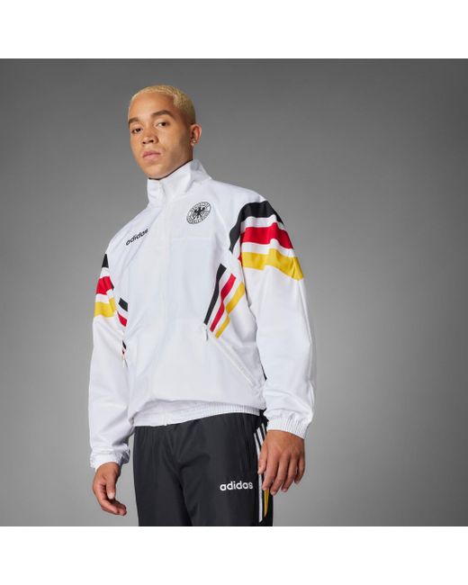 adidas DFB 1996 Woven Trainingsjacke in Weiß | Lyst CH