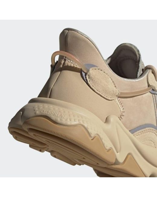 beige ozweego sneakers