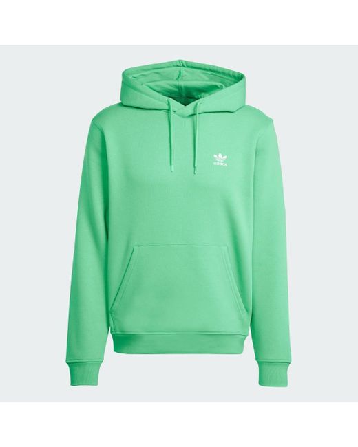 Adidas Originals TREFOIL ESSENTIALS HOODIE in Green für Herren