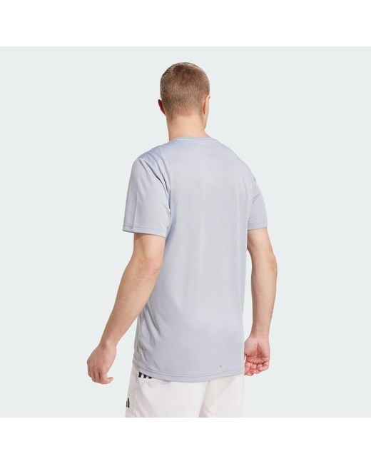 Adidas Gray Run It T-Shirt for men