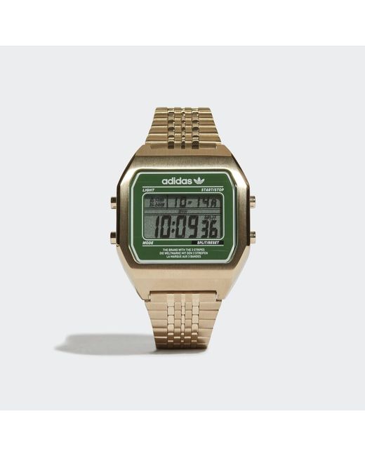 Orologio Digital Two M di Adidas in Green