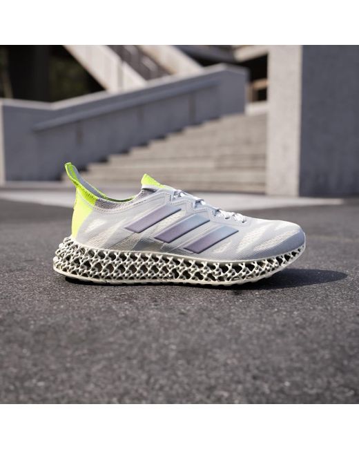 Adidas 4dfwd 3 Hardloopschoenen in het Gray