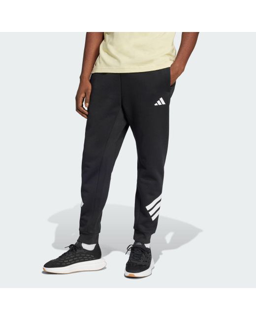 Pantalón Future Icons 3 Bandas Adidas de hombre de color Black