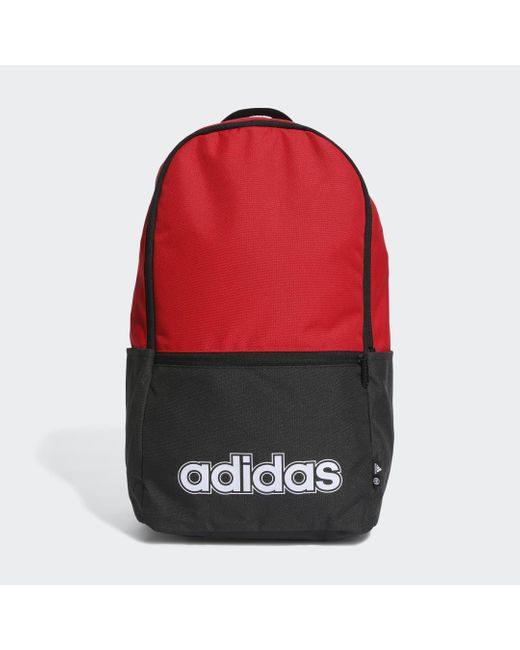 Adidas Red Classic Foundation Backpack