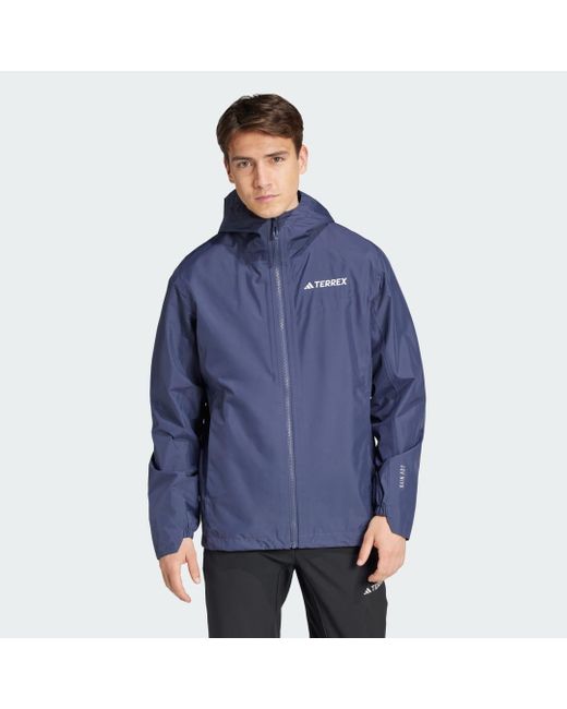 Chaqueta Terrex Multi 2.5L Rain.Rdy Adidas de hombre de color Blue