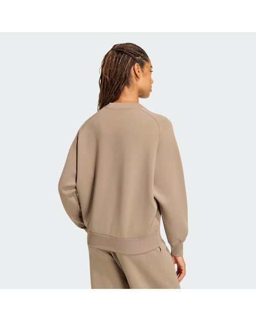 Adidas Natural Soft Lux Loose Sweatshirt