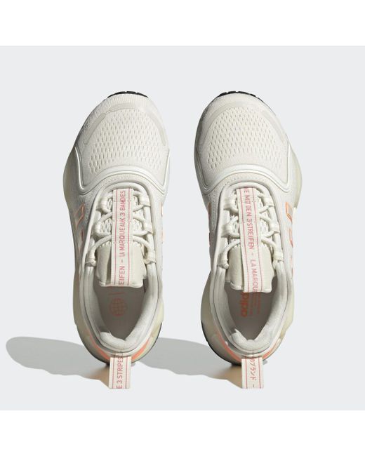 Adidas White Nmd_V3 Shoes