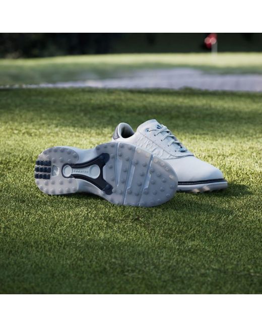 Adidas White Mc70 Spikeless Golf Shoes for men