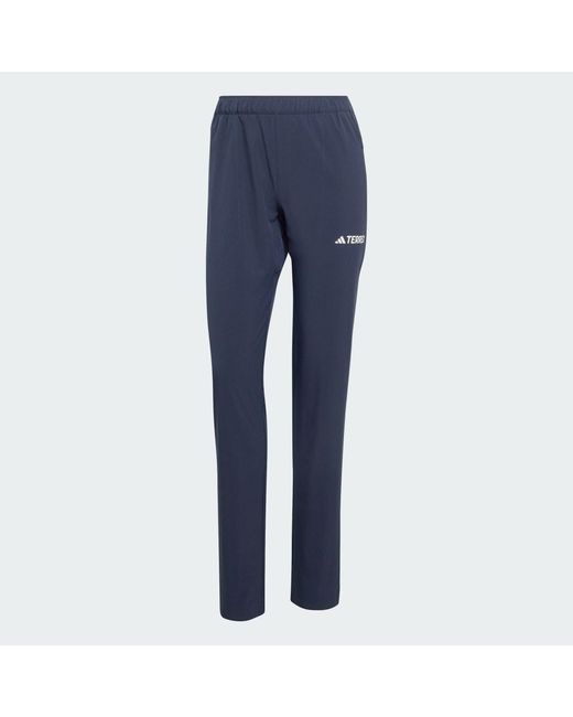 Adidas Blue Multi Essentials Stretch Joggers