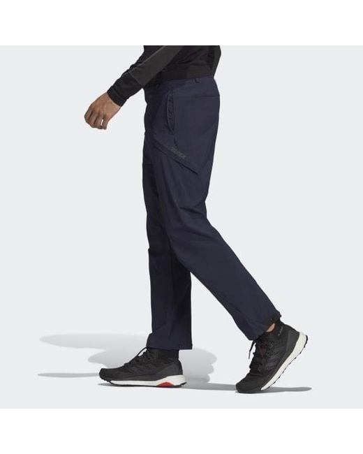 adidas Synthetic Terrex Hike Pants in Blue for Men Lyst adidas Synthetic Alltimers Chino Pants in Blue for Men Lyst