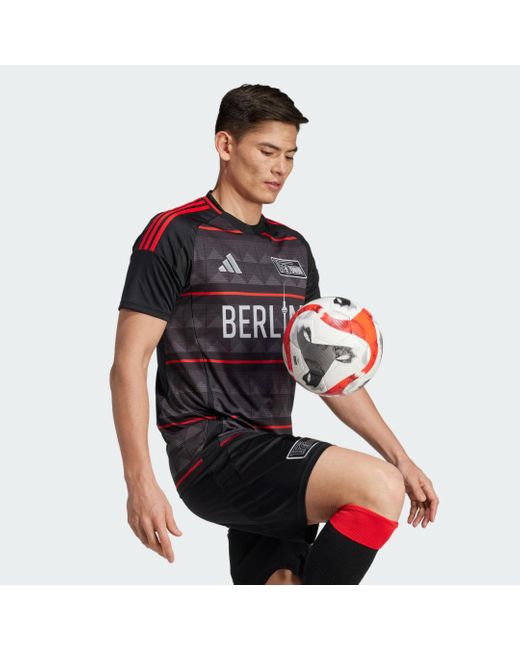 Maglia Away 24/25 1. Fc Union Berlin di Adidas in Black da Uomo