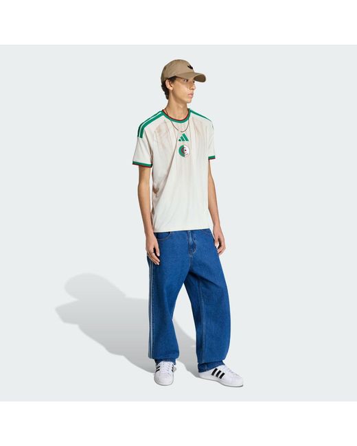 Adidas Blue Algeria 26 Home Jersey for men