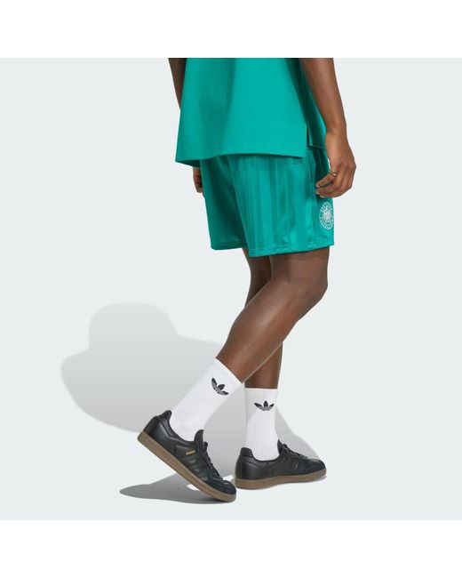 Adidas Blue Germany Eqt Shorts for men