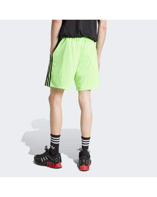 Adidas Originals Green Teamgeist Adicolor Shorts for men