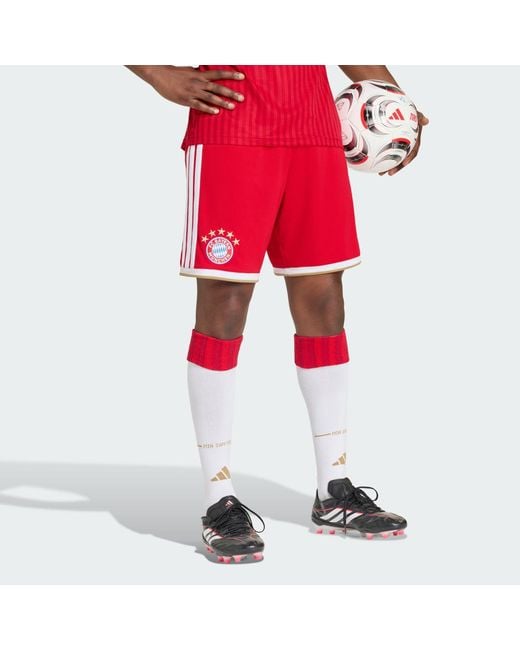 Adidas Red Fc Bayern 26/27 Home Shorts for men