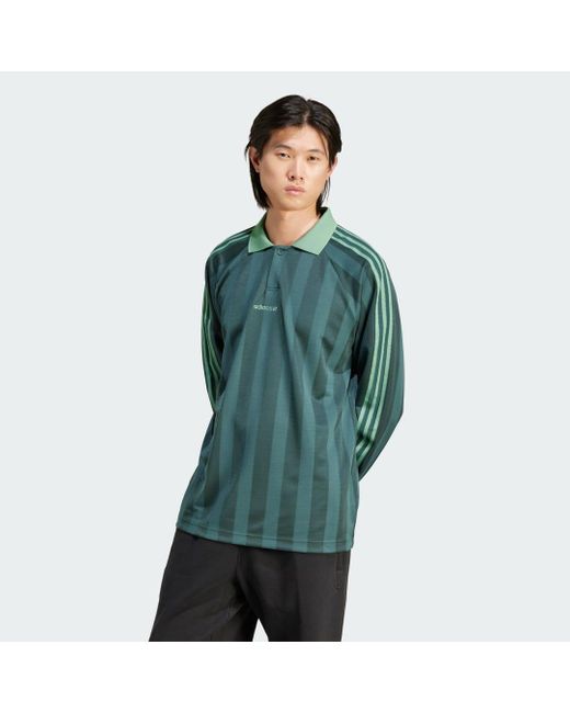 Adidas Green Long Sleeve Jersey for men