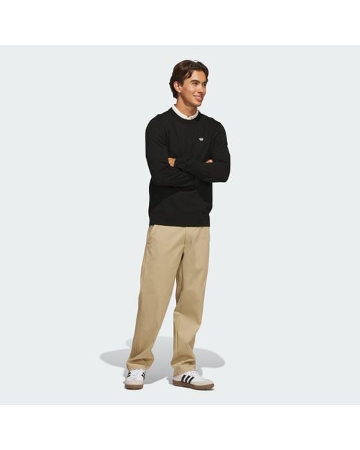 Adidas Black Originals Cashmere Sweatshirt for men