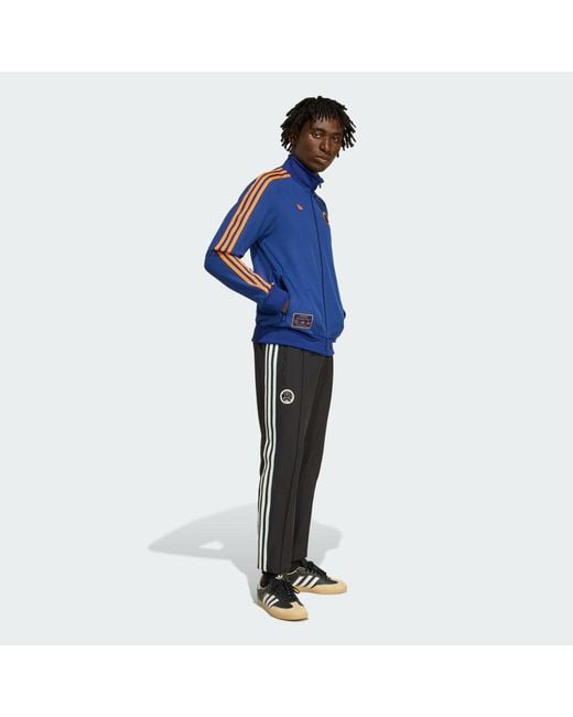 Adidas Blue Newcastle United Fc Terrace Icons Track Top for men