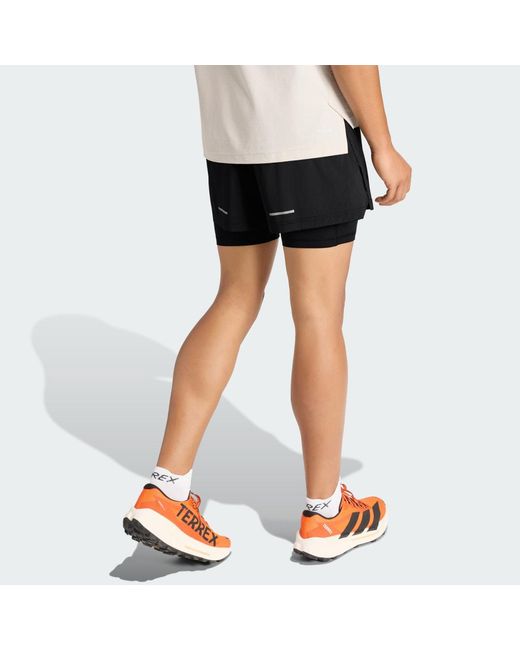 Adidas Blue Terrex Xploric 2In1 Shorts for men