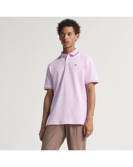 Polo Originals Twistknit Trefoil Adidas de hombre de color Purple