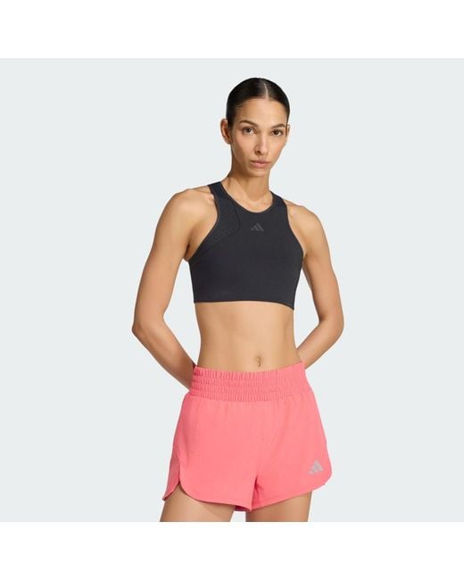 Adidas Black Tech Intensity Workout Medium Support Bra