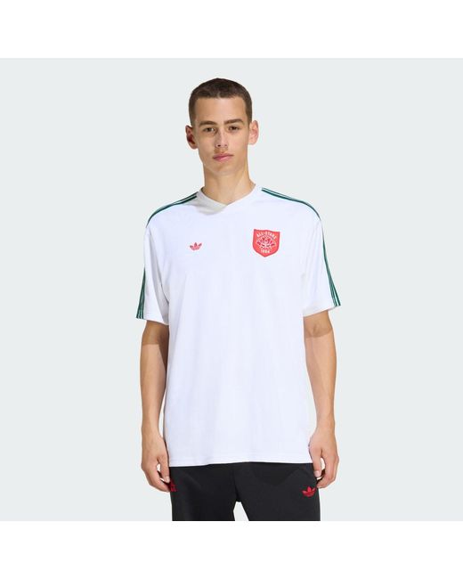 Adidas White Jersey Roses for men