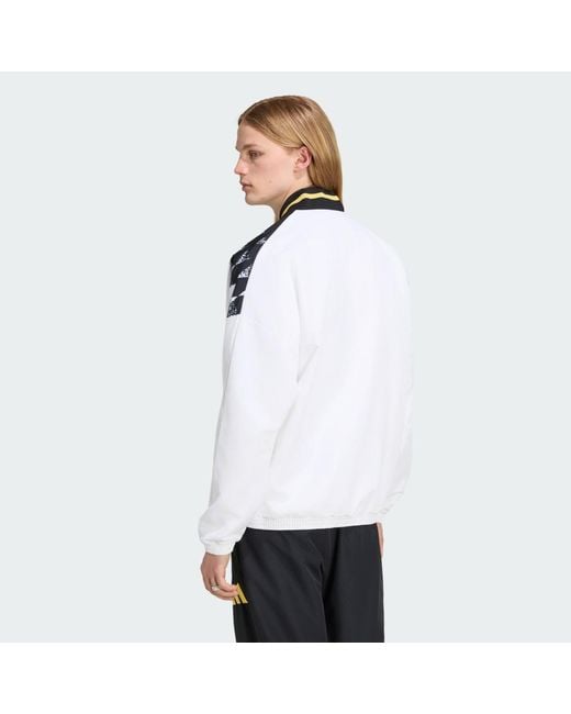 Adidas White Juventus Turin Stadium Track Top for men