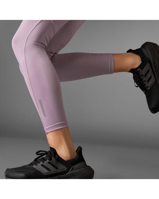 Leggings 7/8 Da Running Ultimate di Adidas in Gray
