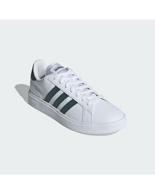 Adidas Blue Grand Court Base 2.0 Shoes for men