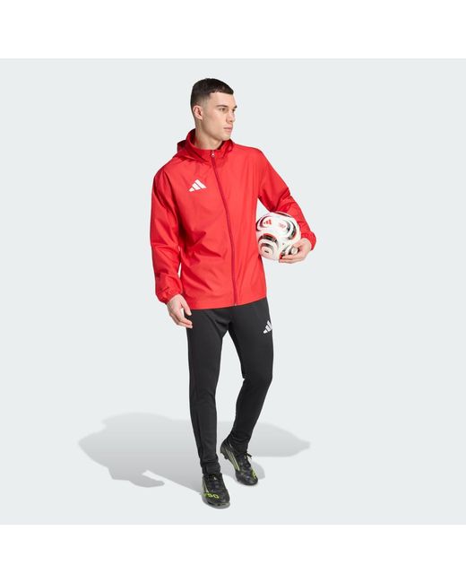 Adidas Red Entrada 26 Multi Jacket for men