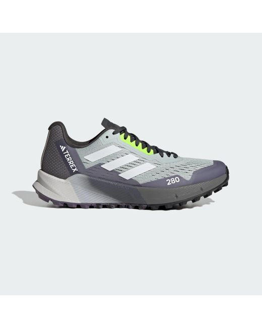 Adidas Blue Terrex Agravic Flow 2.0 Trail Running Shoes