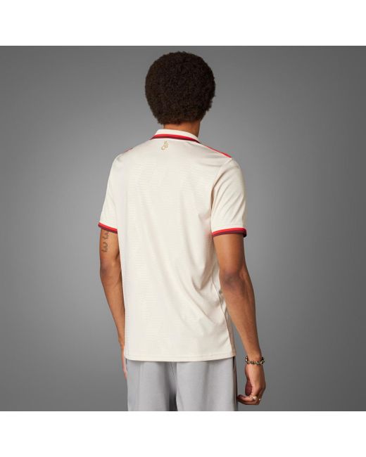 Adidas White Fc Bayern 24/25 Third Jersey for men