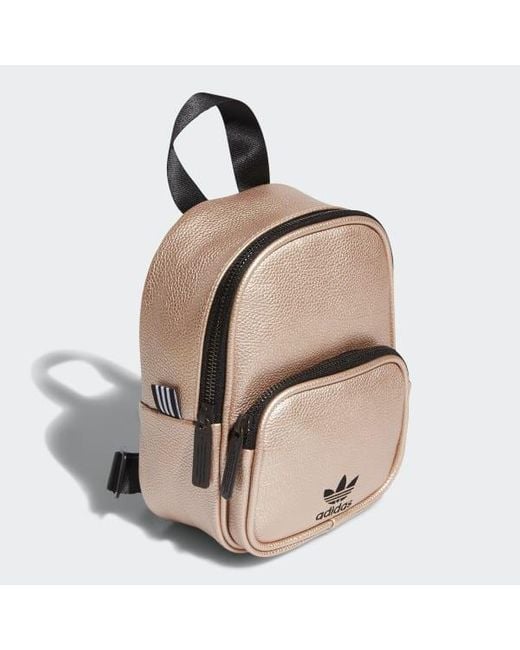 adidas pink leather backpack