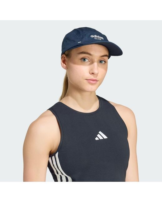 Adidas Blue Kappe, Canvas, 5 Bahnen