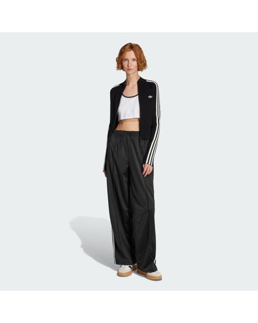 Giacca Da Allenamento Adicolor 3-Stripes Slim Knit di Adidas in Black
