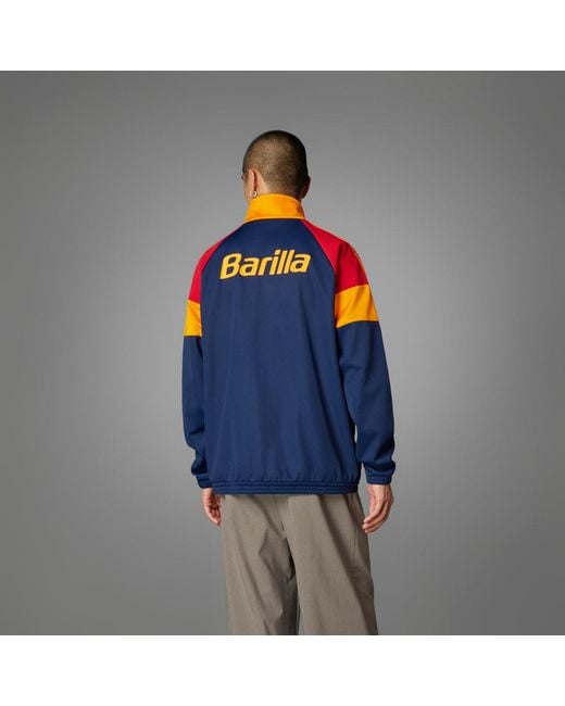 Adidas Blue As Roma Bring Back 1993 Track Jacket for men