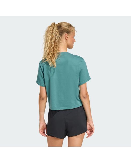 Adidas Green Les Mills Movers Graphic T-Shirt