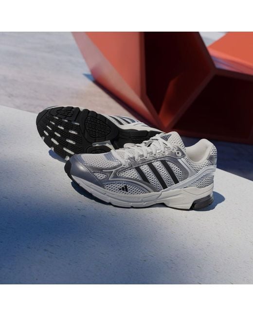 Adidas White Spiritain 2000 Trainers