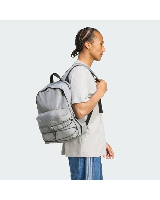 Adidas Gray Reflective Cl Backpack