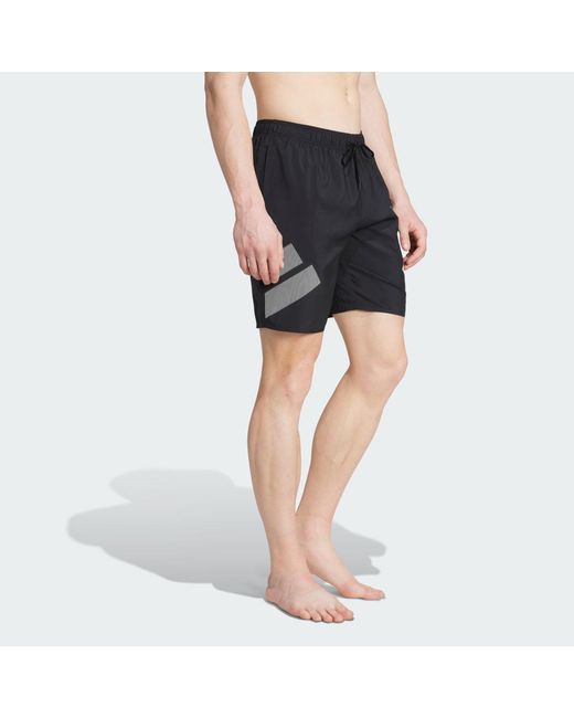 Adidas Blue Big Bars Shorts 8-Inch for men