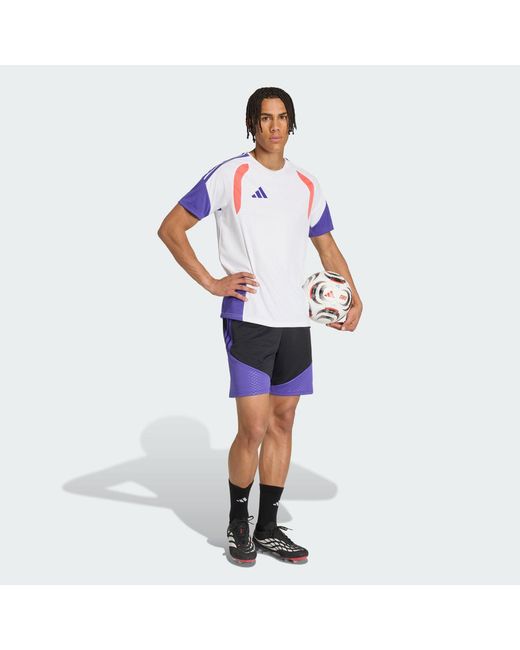 Adidas Blue Tiro 26 Competition Training Shorts for men